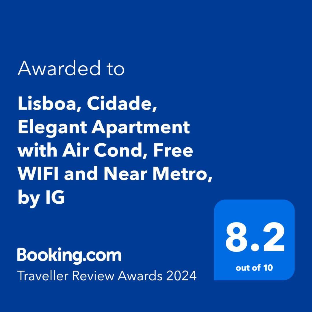 Lisboa, Cidade, Elegant Apartment With Air Cond, Free Wifi And Near Metro, By Ig Екстериор снимка